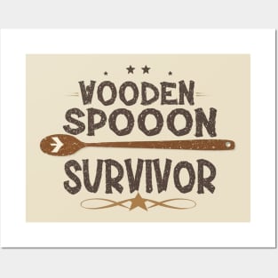 wooden spoon survivor Posters and Art